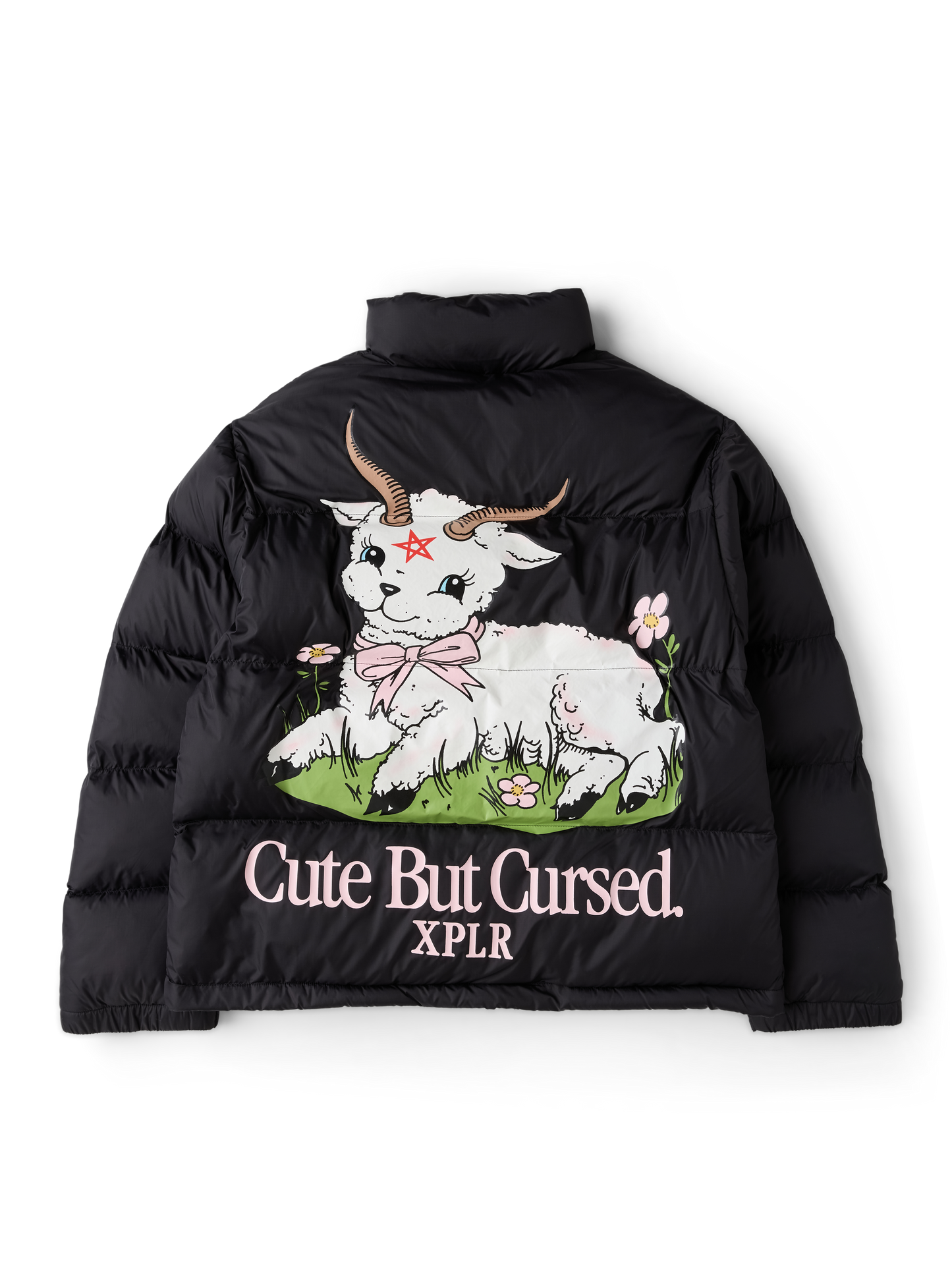 Cute But Cursed Puffer Jacket *PREORDER*