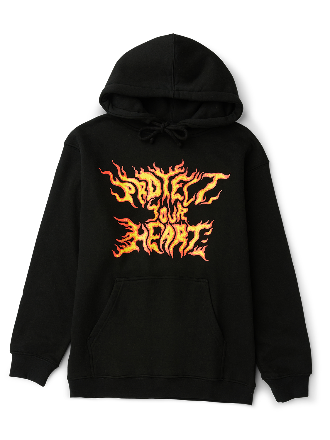 Protect Your Heart Flames Hoodie