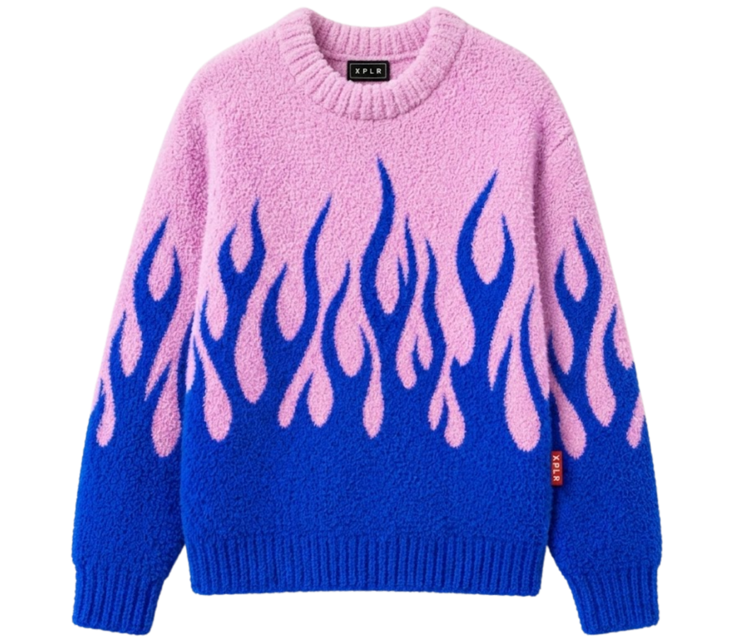 Fuzzy Flames Sweater