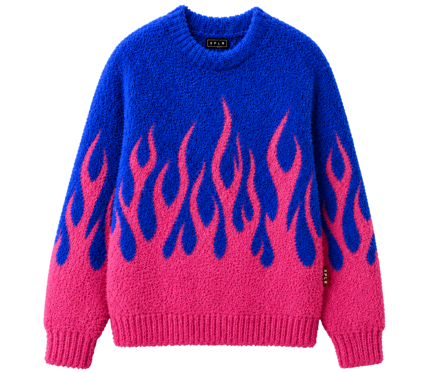 Fuzzy Flames Sweater