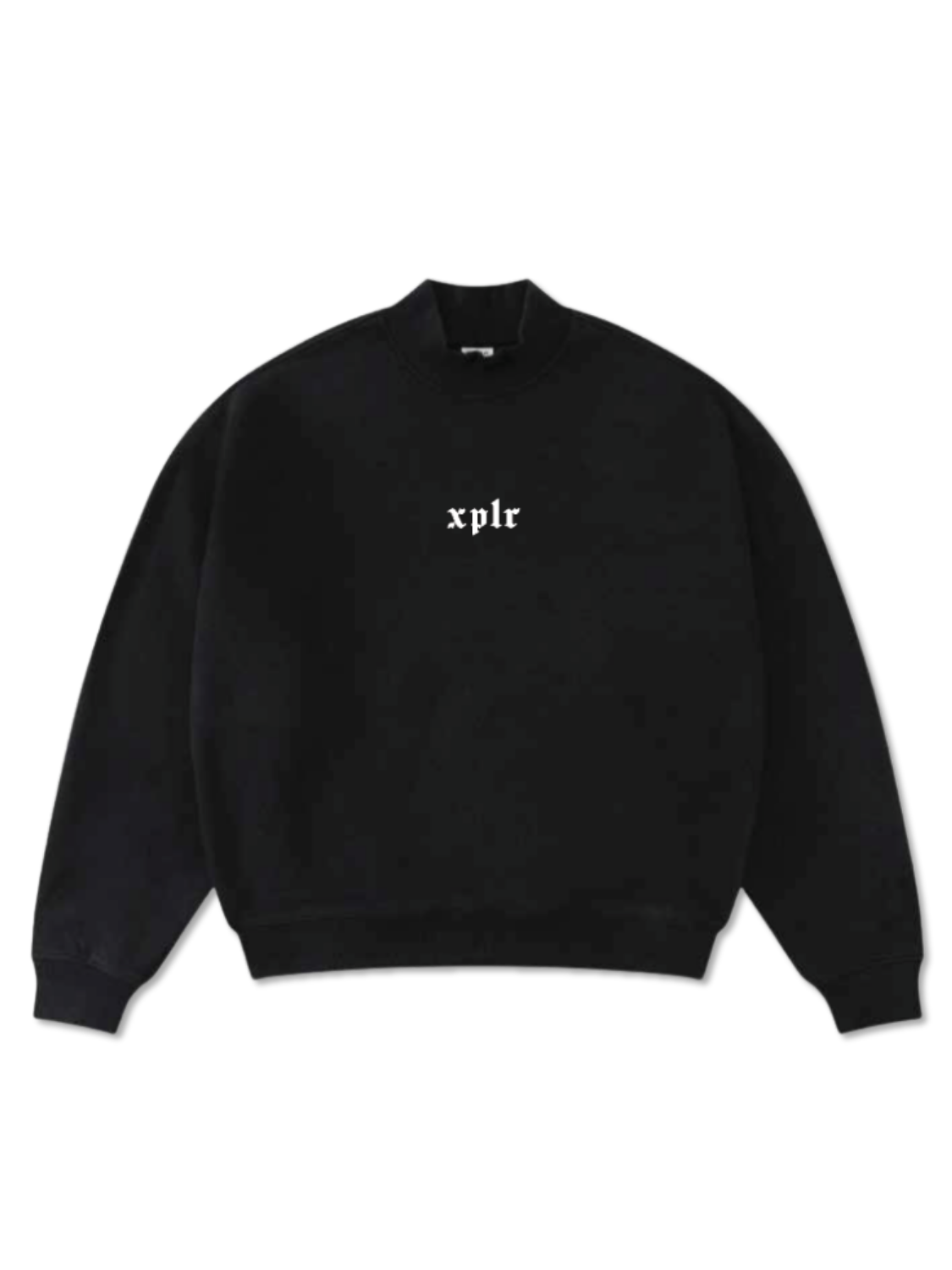 Embroidered Gothic Logo Crewneck – XPLR