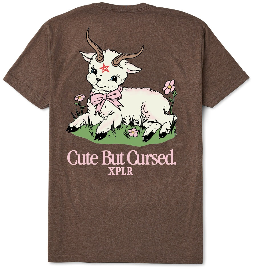 Cute But Cursed Oct'25 Tee (Art Mockup)
