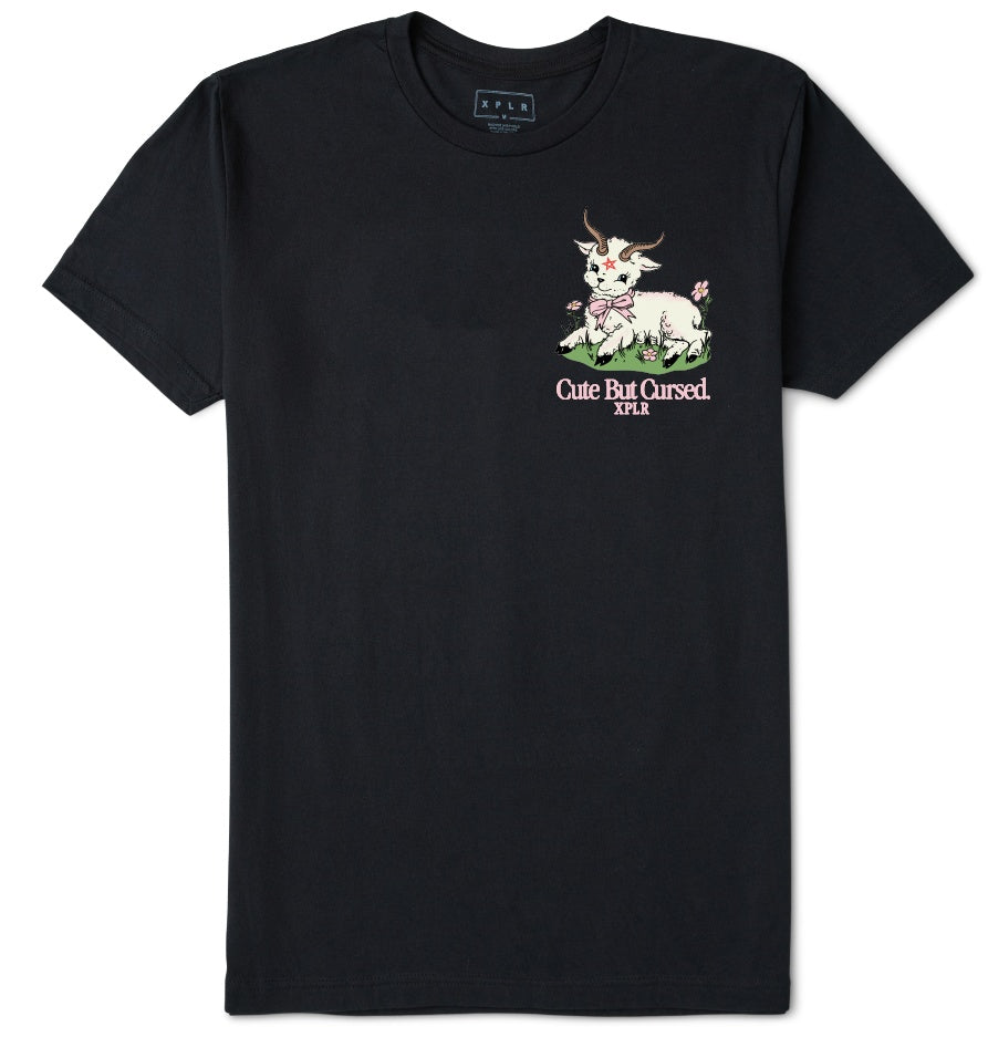 Cute But Cursed Oct'25 Tee (Art Mockup)