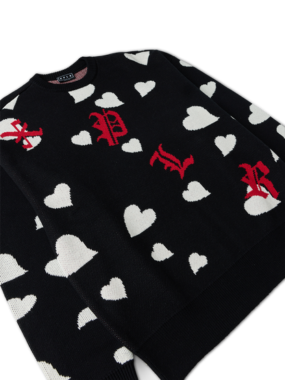 Heart Knit Sweater