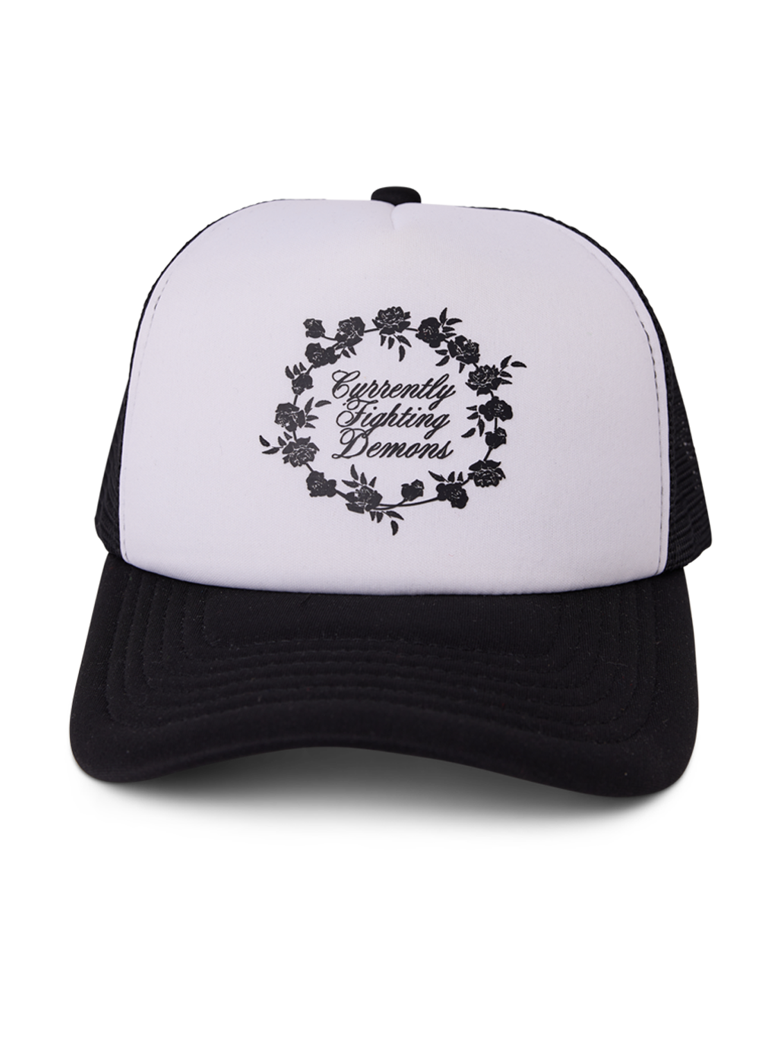 Floral Note Trucker Hat