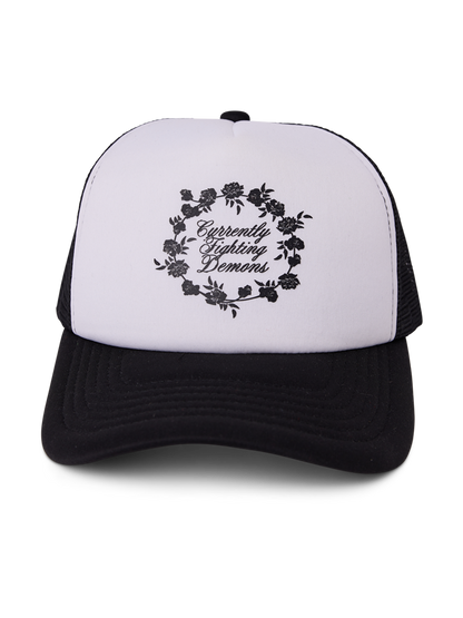 Floral Note Trucker Hat