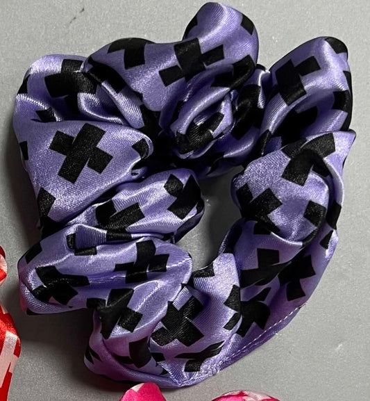 X Scrunchie - Purple