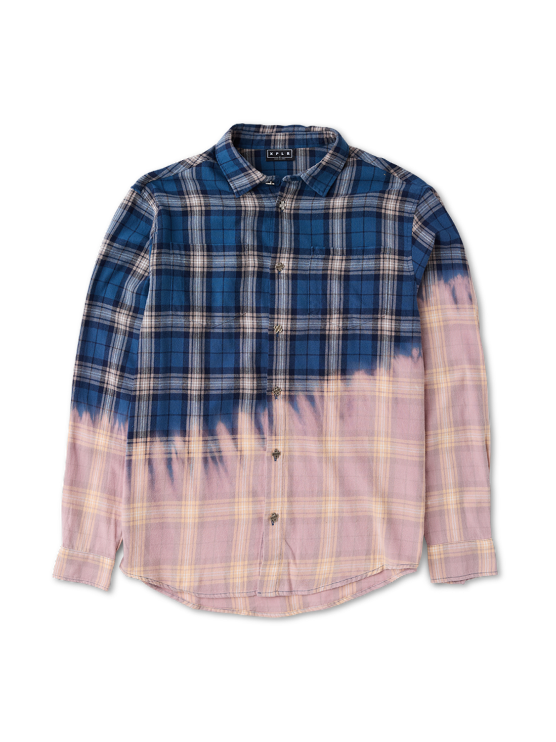 Bleach Flannel Button Up