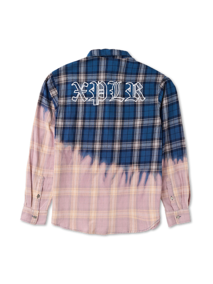 Bleach Flannel Button Up