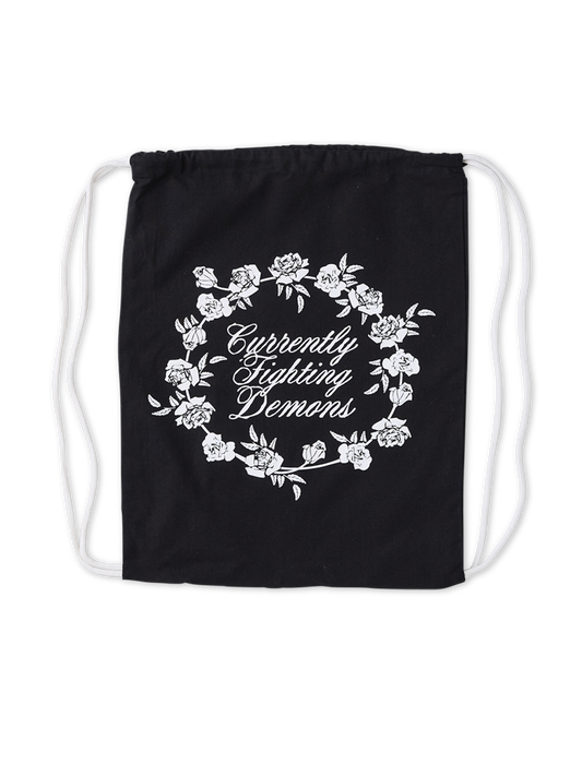 Floral Note String Bag