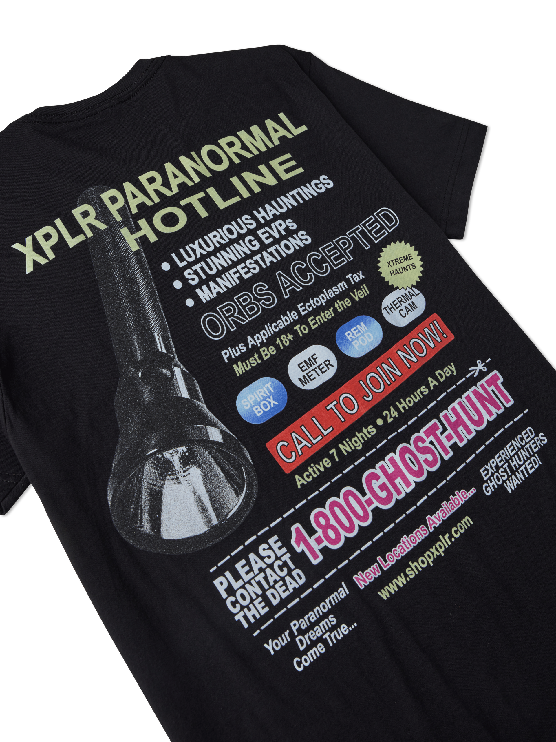 Paranormal Hotline Tee