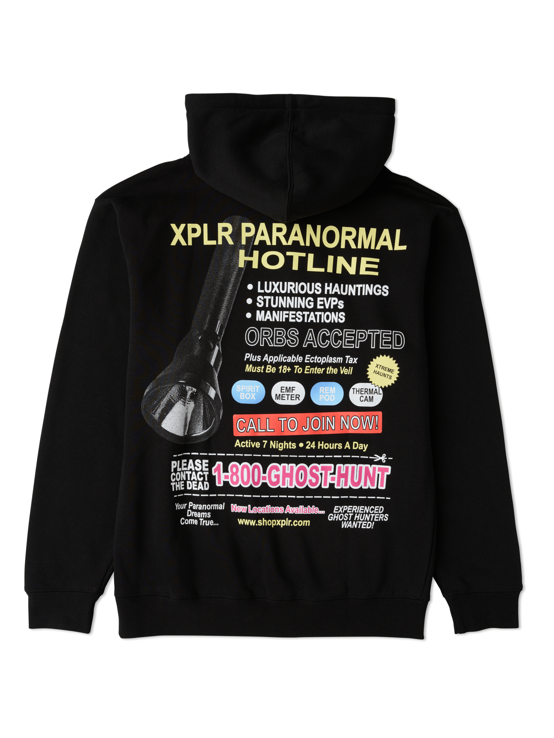 Paranormal Hotline Hoodie