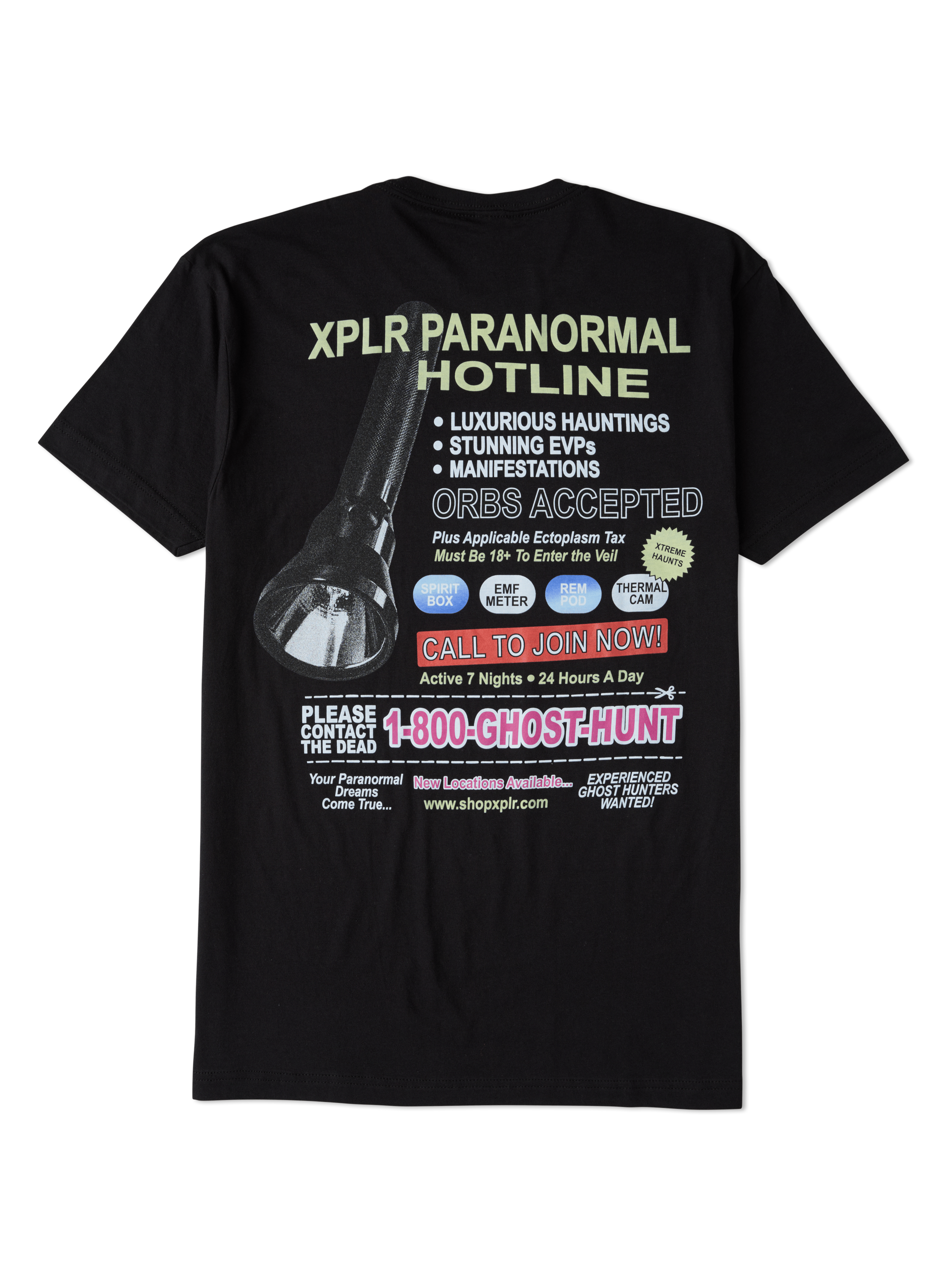 Paranormal Hotline Tee