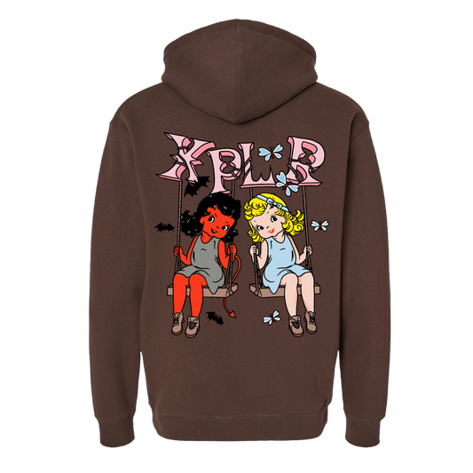 Polar Opposites Hoodie (Art Mockup)