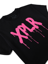 Cropped Graffiti Tee