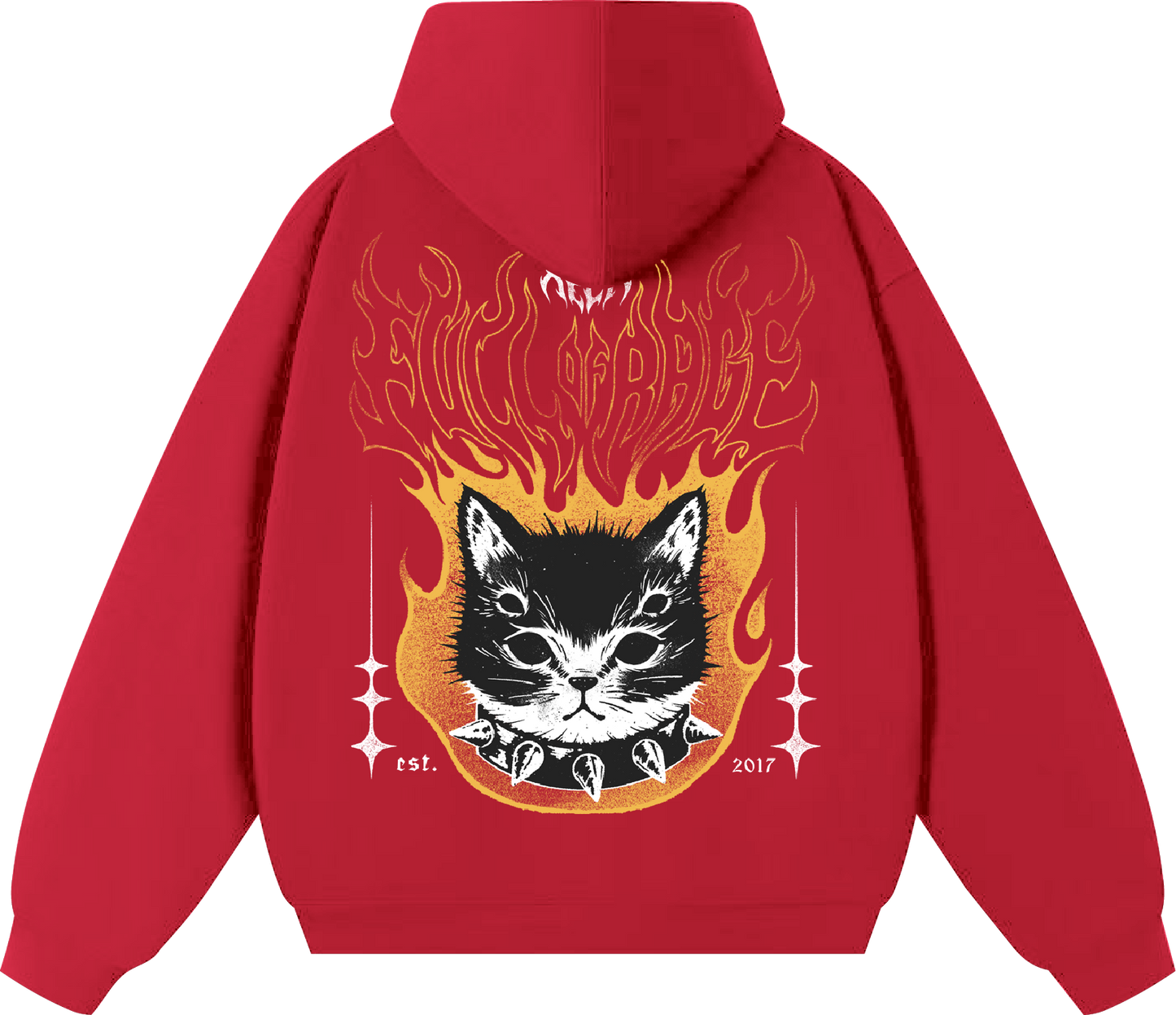 Full of Rage Kitten Hoodie