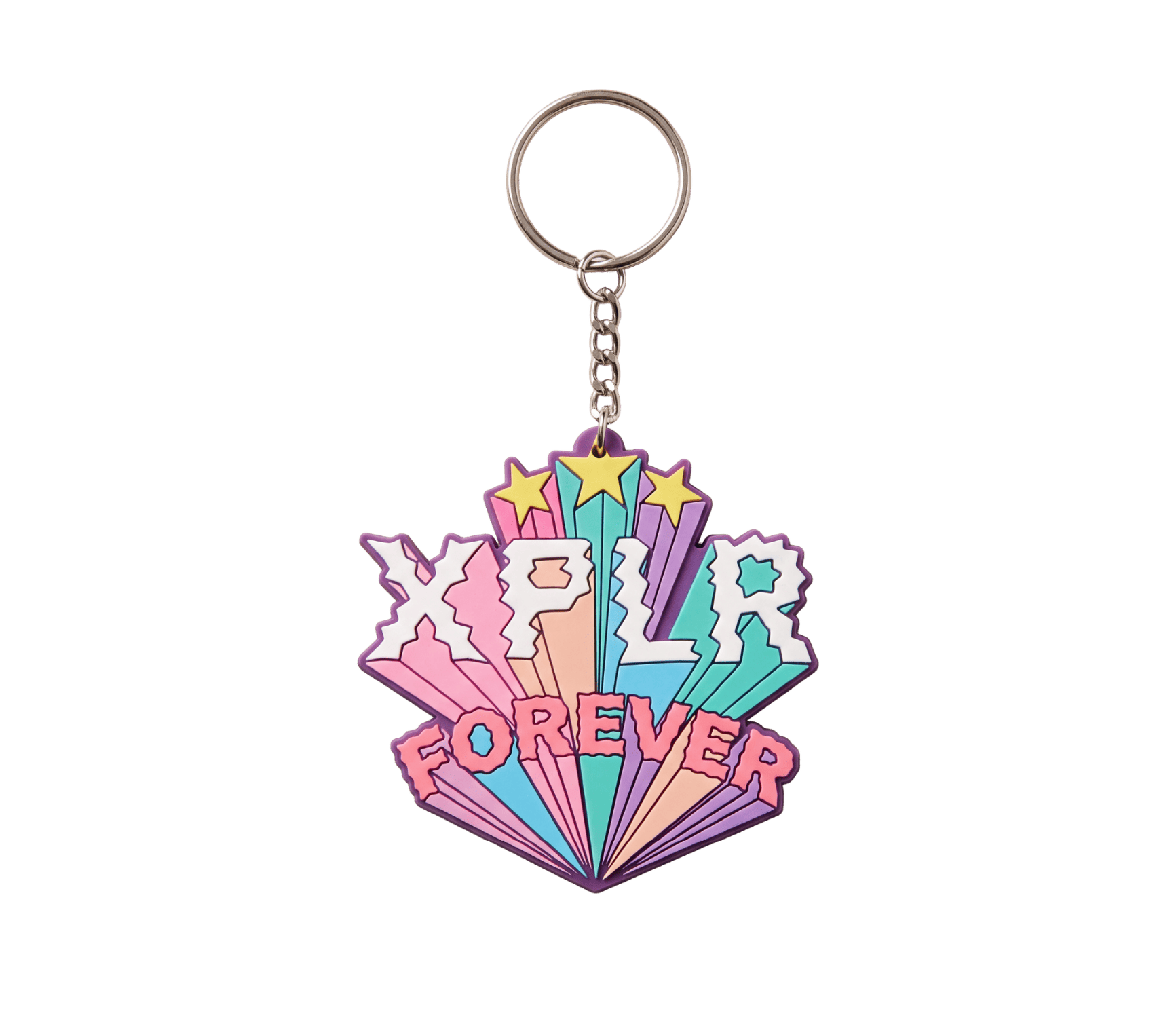 Supernova Rubber Keychain
