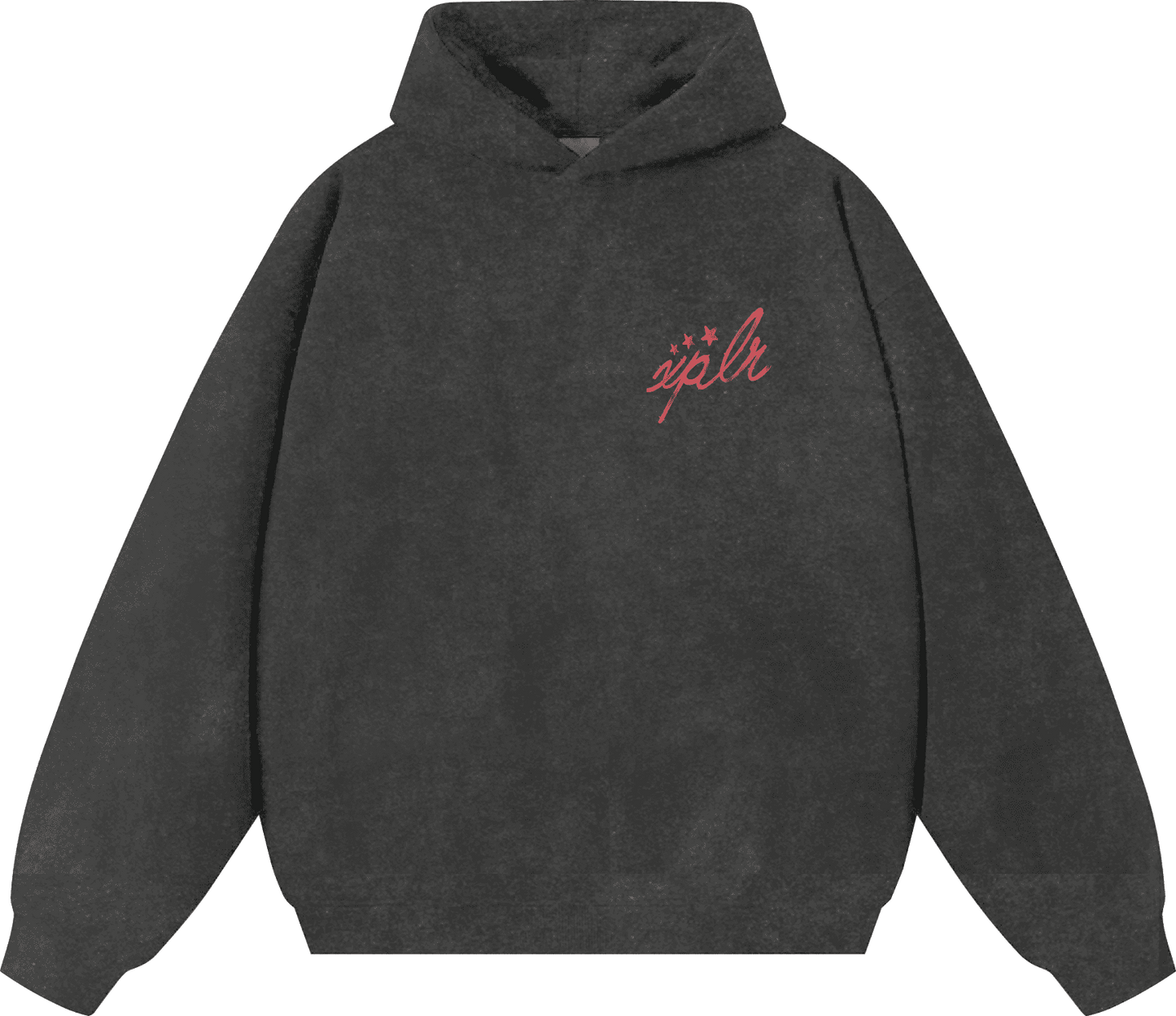 Bunny Plush Scribble Hoodie