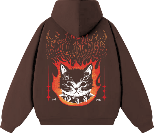 Full of Rage Kitten Hoodie