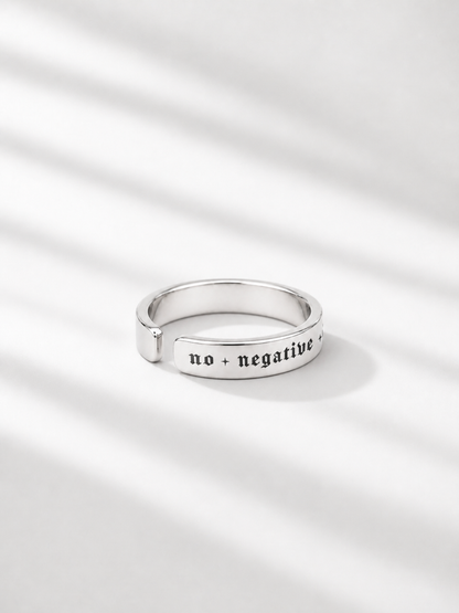 no negative energy ring