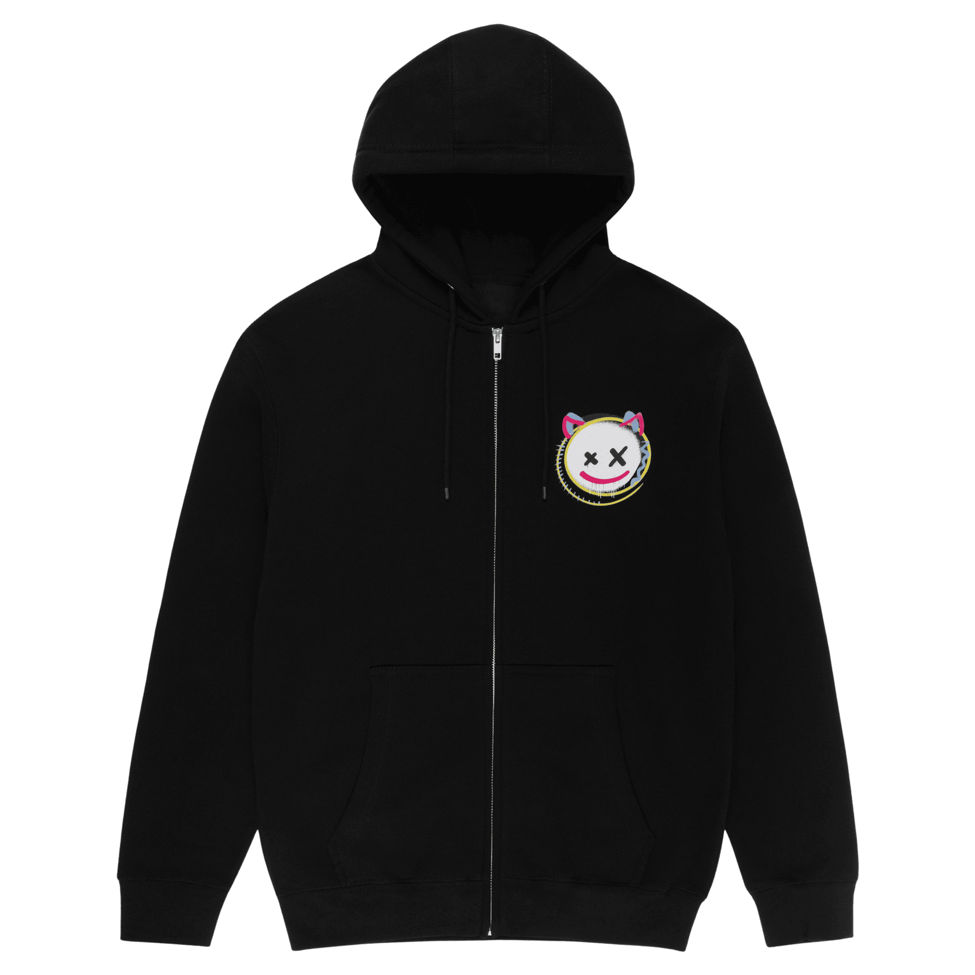 Graffiti Zip Hoodie