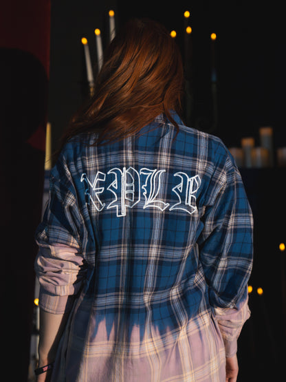 Bleach Flannel Button Up