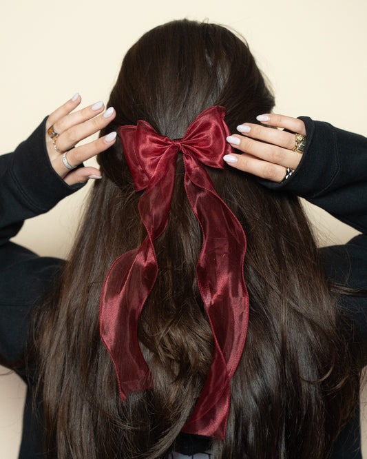 Scarlet Hair Bow