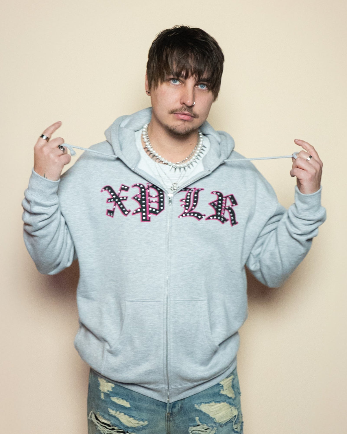 Special Edition Big Bling Zip Hoodie