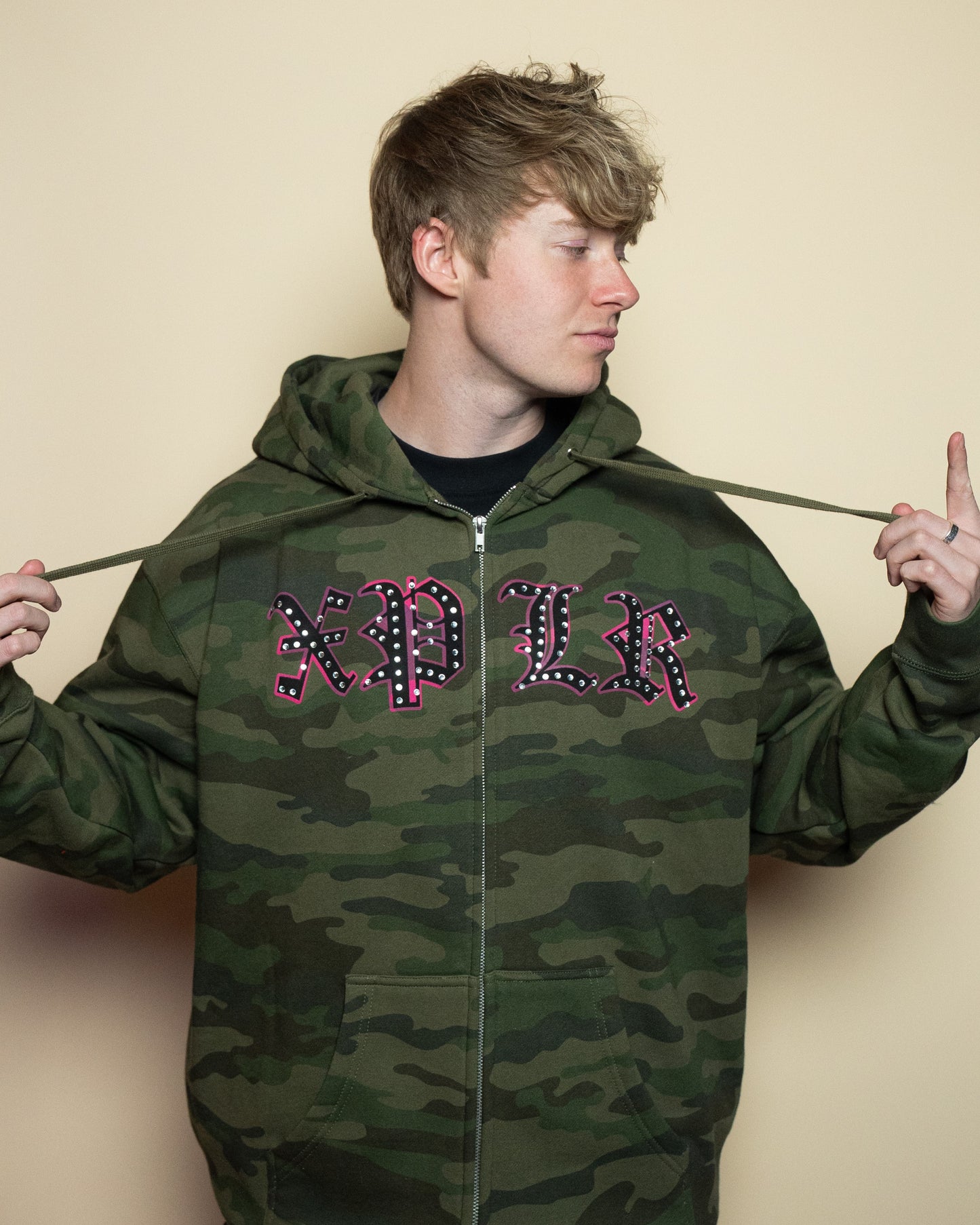 Special Edition Big Bling Zip Hoodie