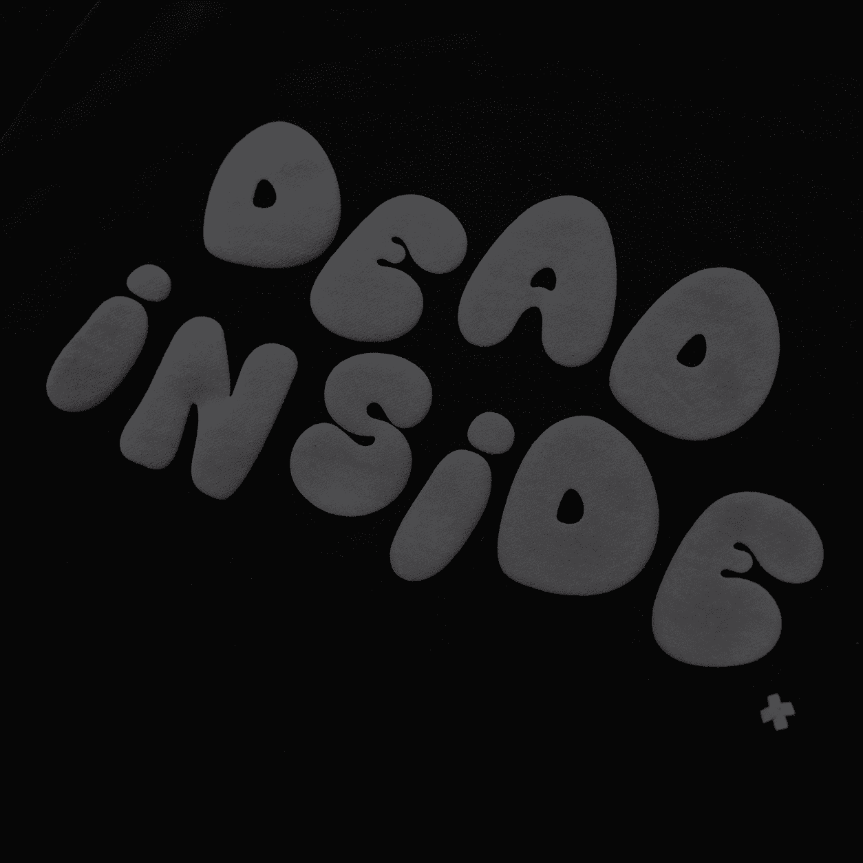 Dead & Puffy Hoodie (puff print)