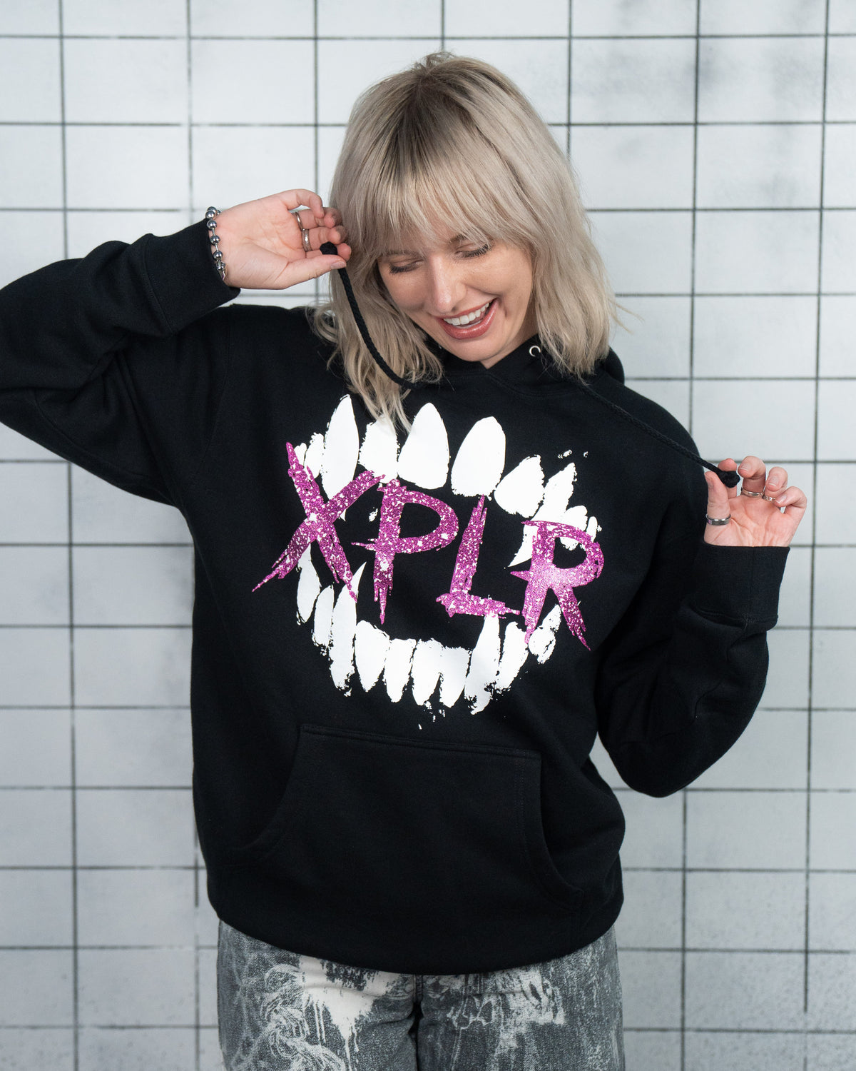 Glitter Ink Bright Bite Hoodie