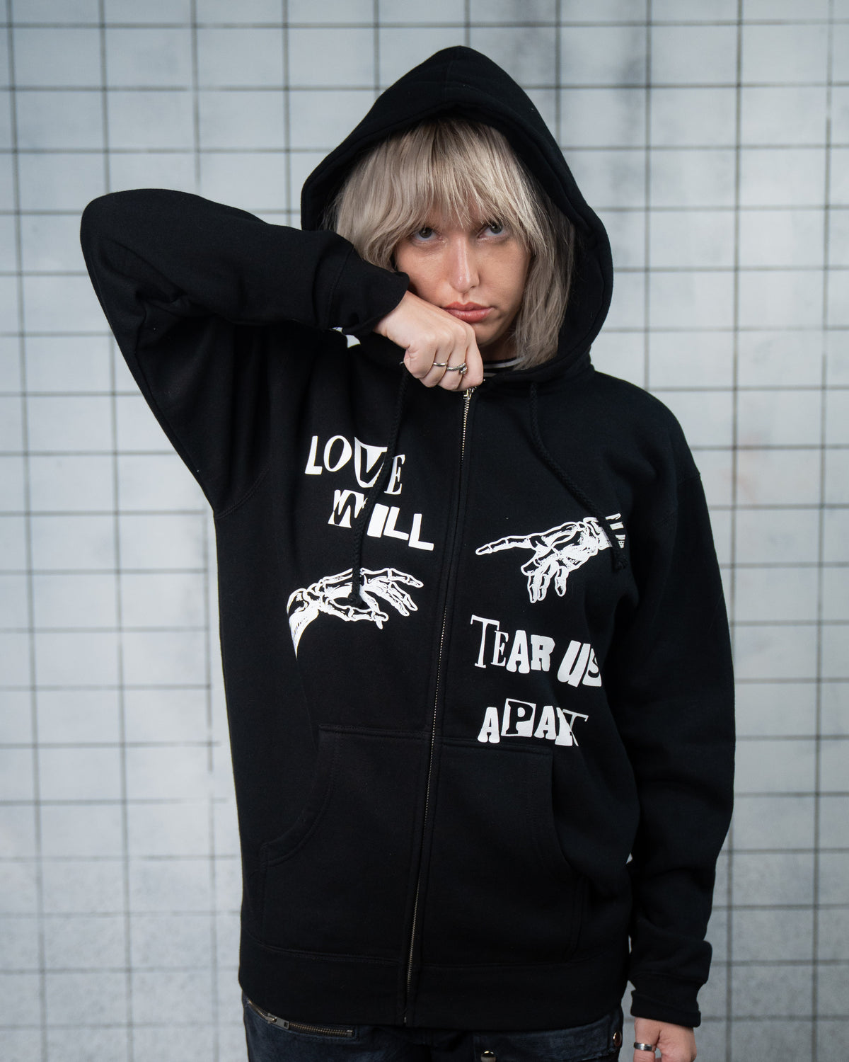 Tear Us Apart Zip Up