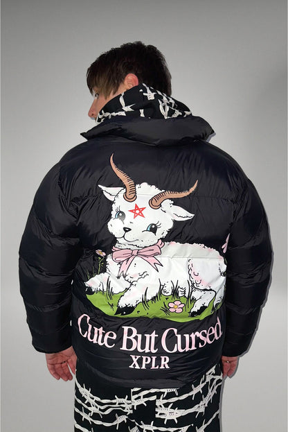 Cute But Cursed Puffer Jacket *PREORDER*