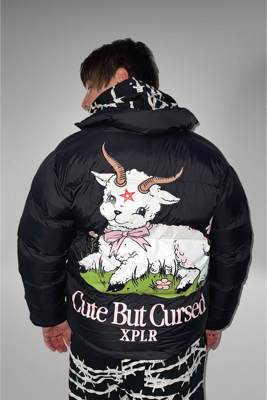 Cute But Cursed Puffer Jacket *PREORDER*