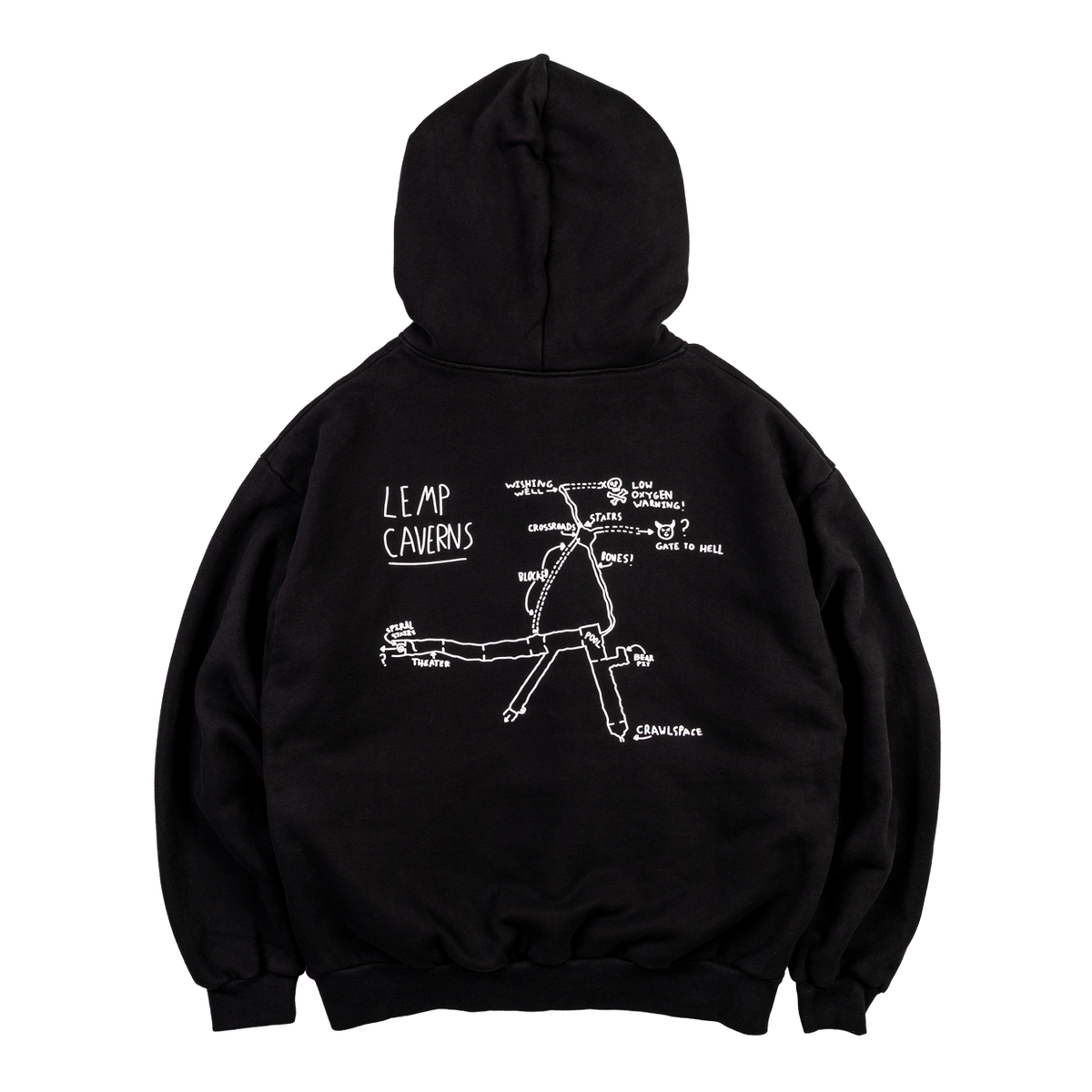 I love Map Hoodie