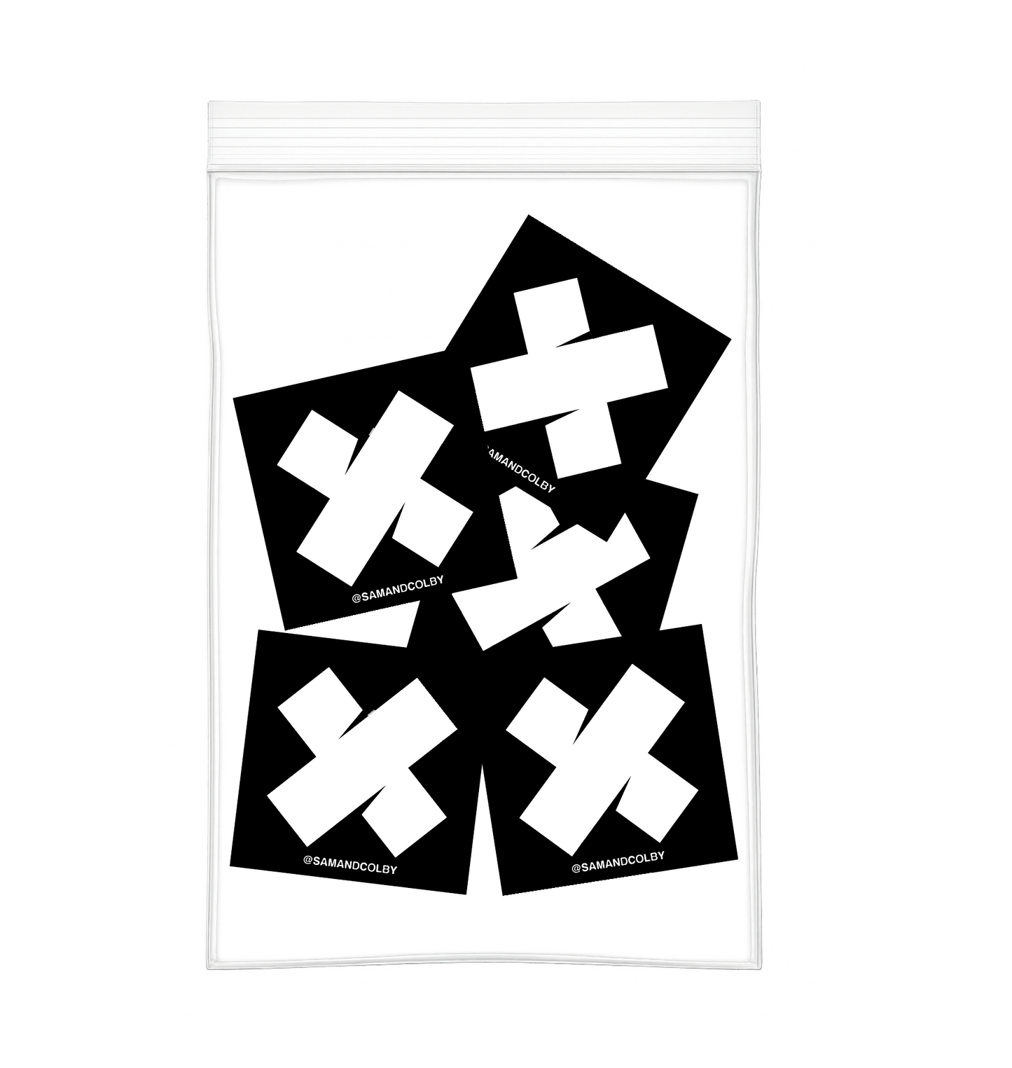 X Logo Sticker Pack