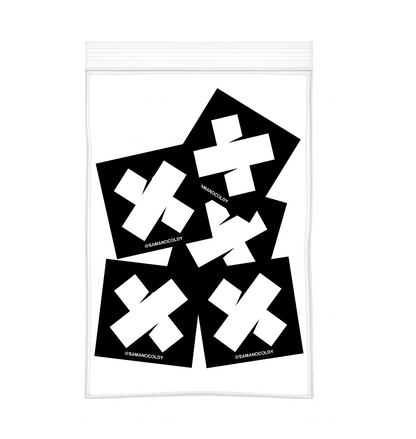 X Logo Sticker Pack