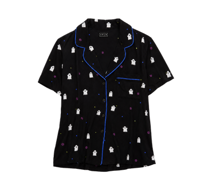 Tiny Ghost Pajama Matching Set - Top