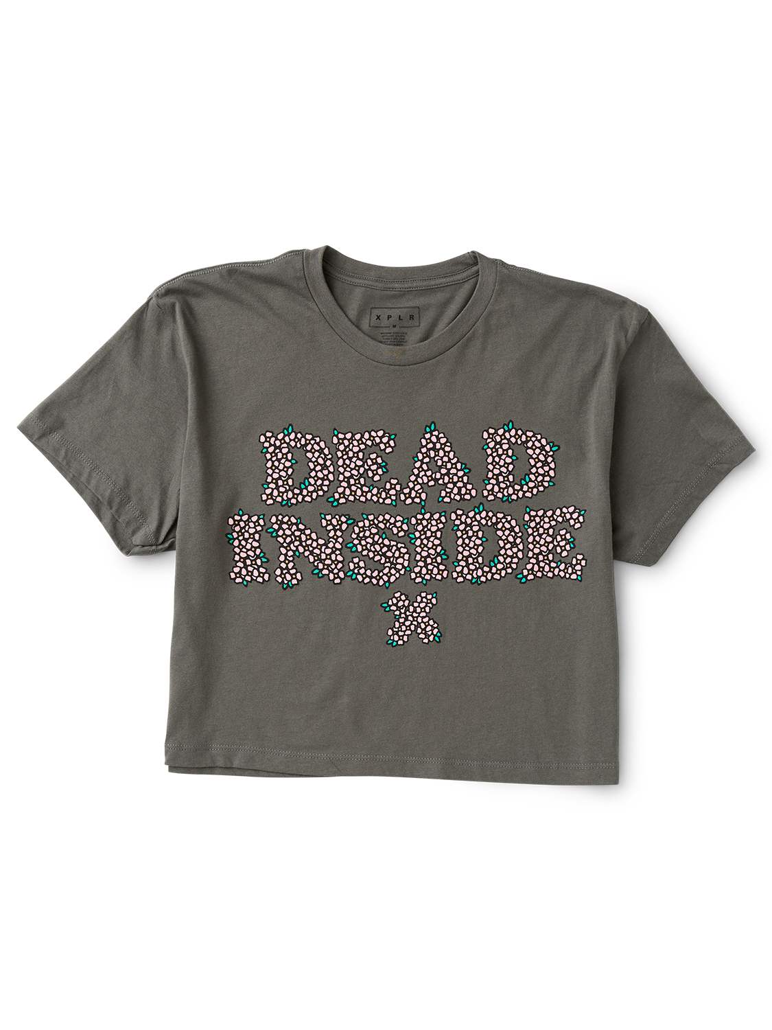 Dead Inside Cropped Tee