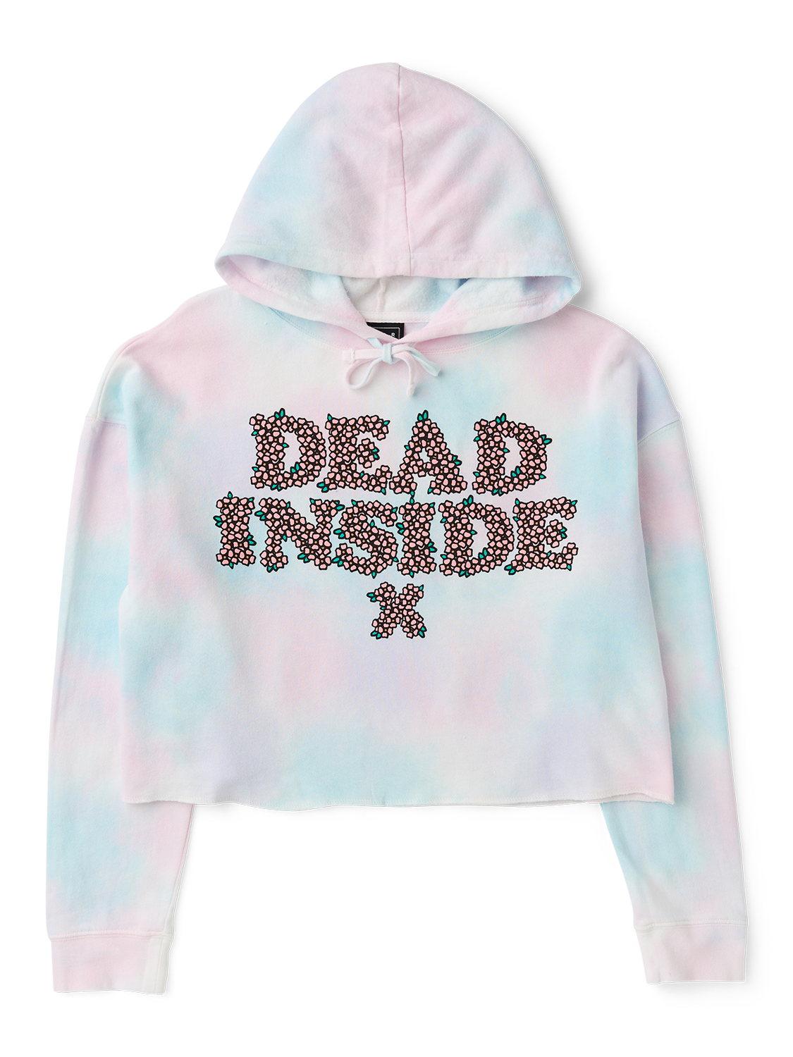 Dead Inside Cropped Hoodie