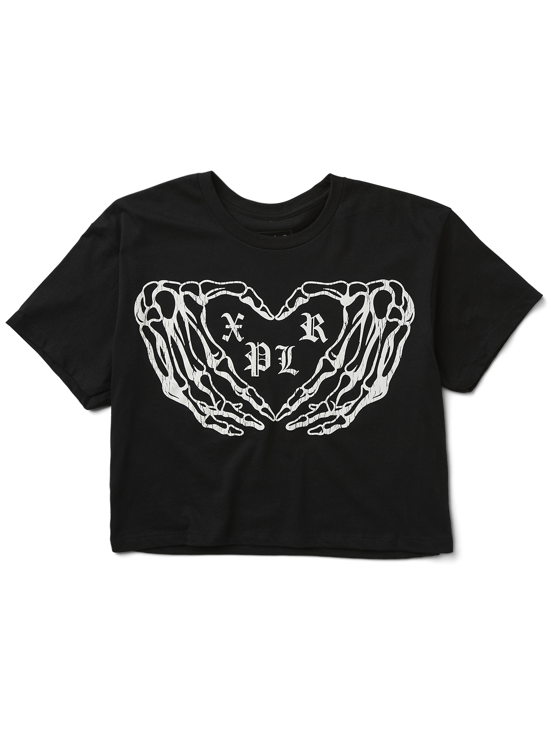 Handsy Crop Tee
