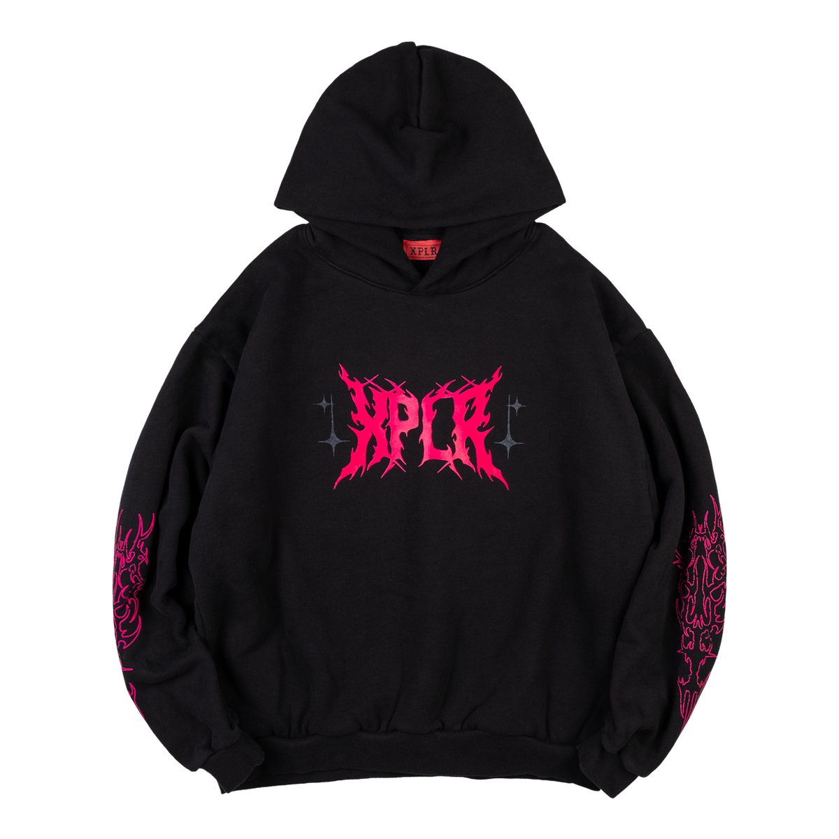 XPLR X Logo Sigilism Glow in the Dark Hoodie