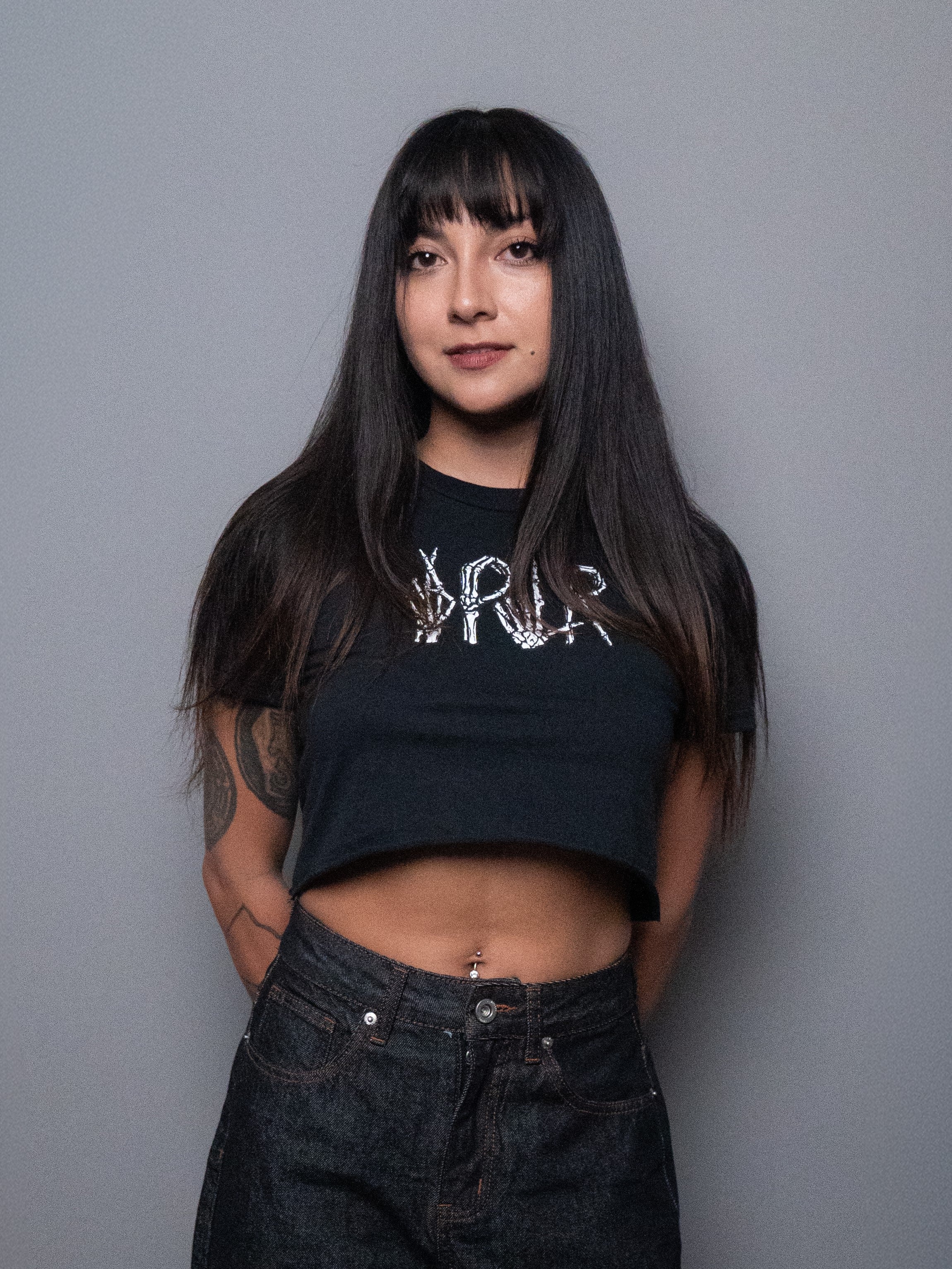 Seeing Signs Crop Tee – XPLR