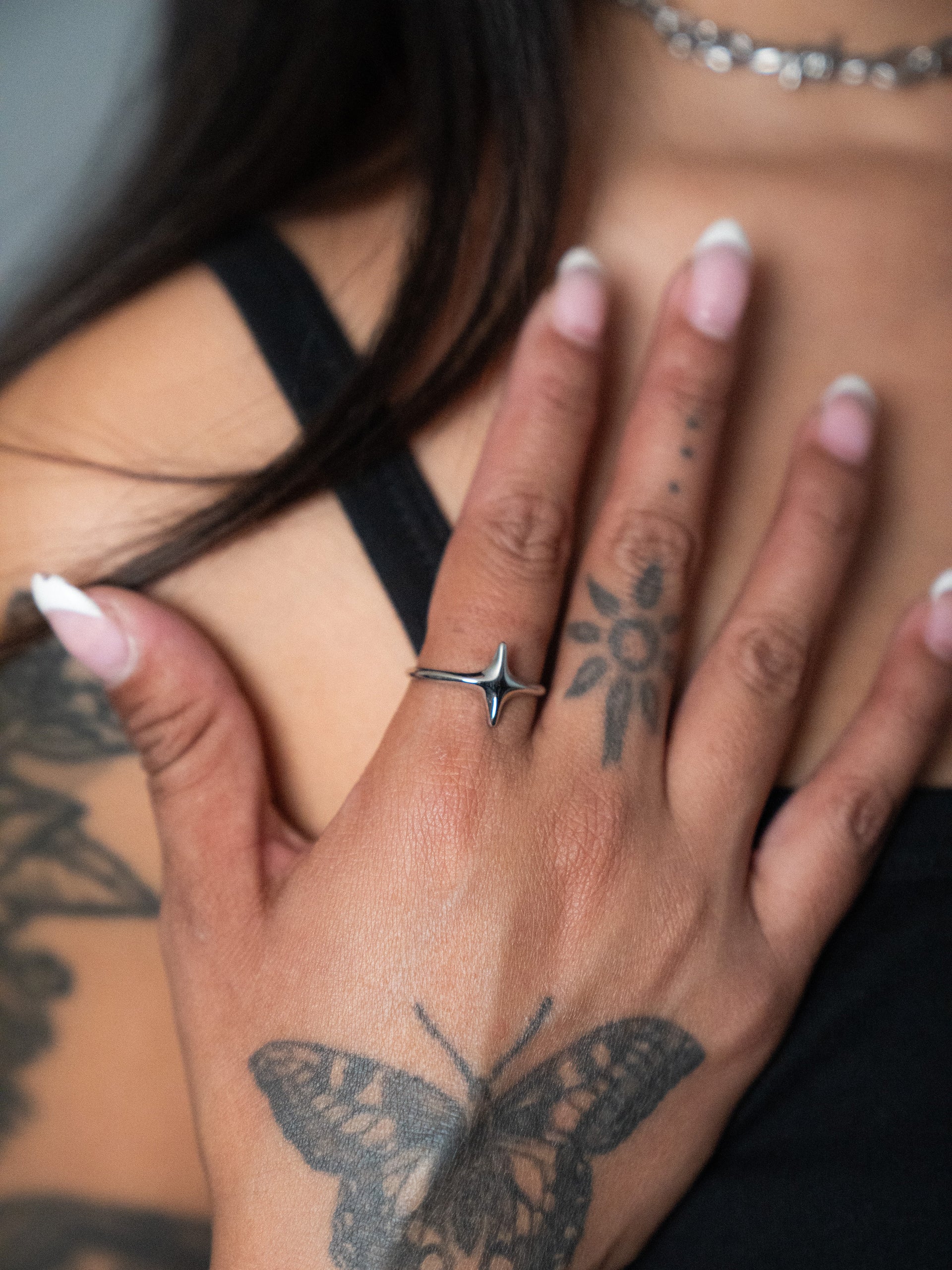 Puffy Sparkle Ring