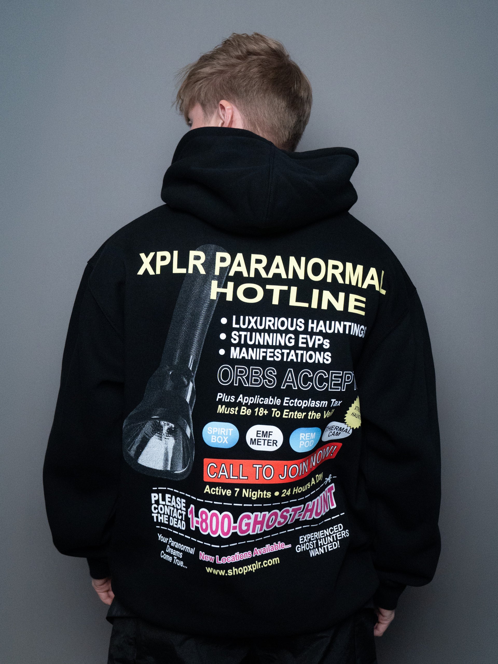 Paranormal Hotline Hoodie