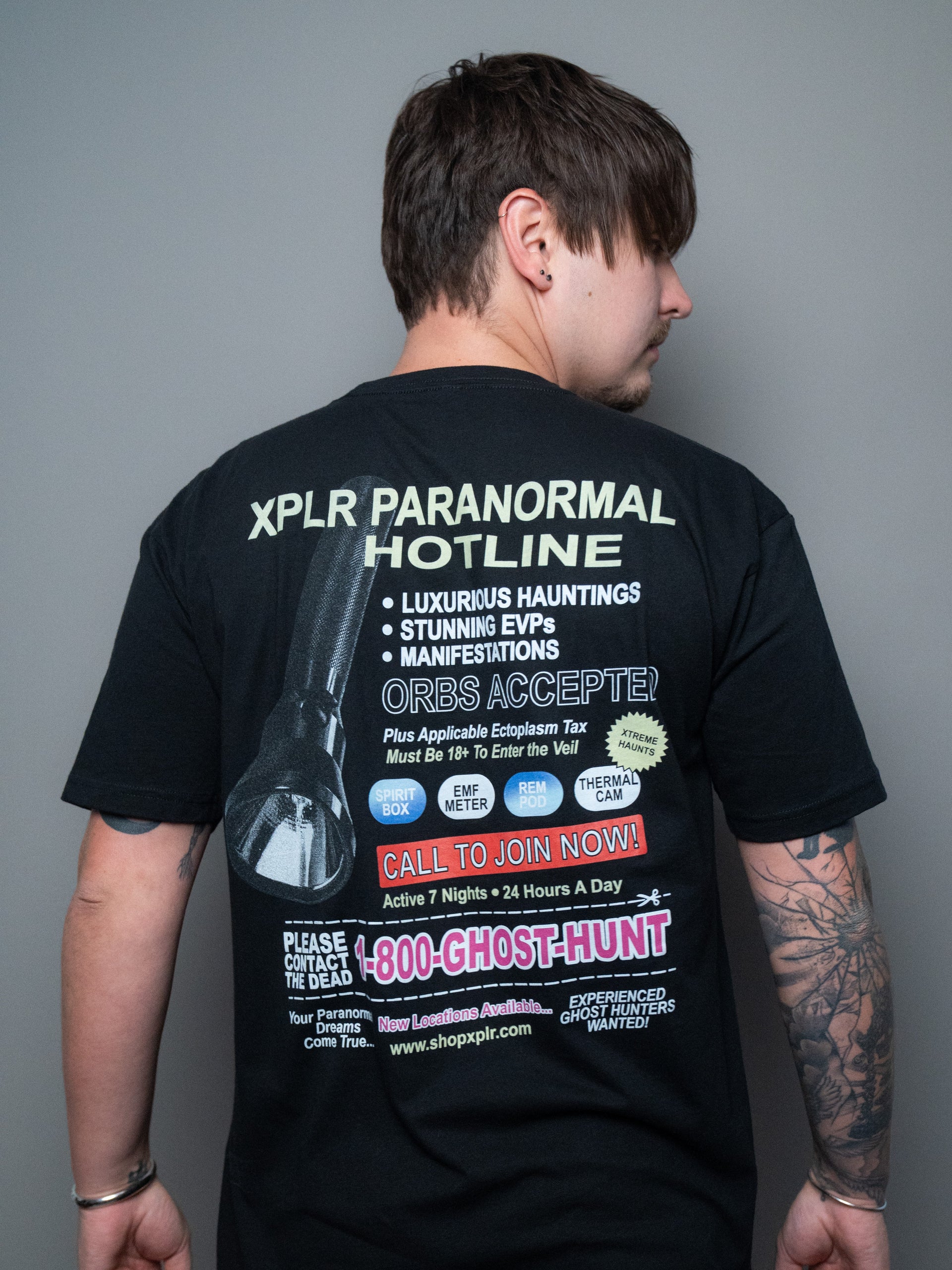 Paranormal Hotline Tee
