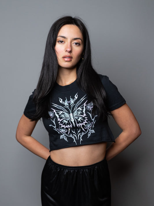 Metamorphosis Crop Tee