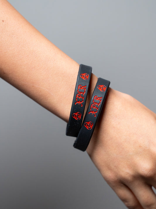 Biohazard Rubber Bracelet