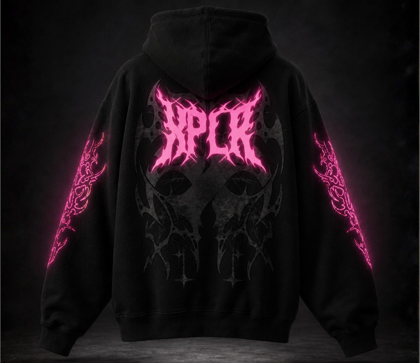 XPLR X Logo Sigilism Glow in the Dark Hoodie