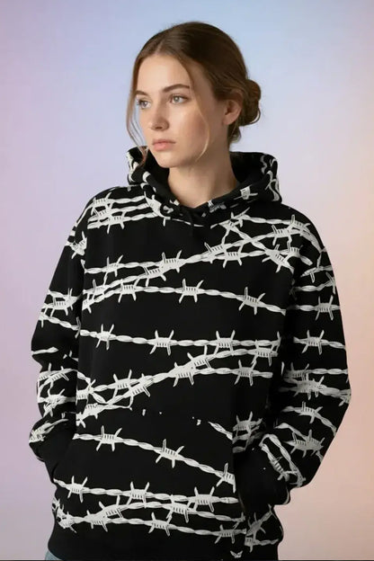 Barbed Wire Hoodie *PREORDER*